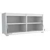 Garderobe LUTON 7 WHITE 33 - Farbe: weiß, moderne Garderobe Produktbild-Vorschau 2