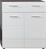 trendteam Garderobe Schuhschrank Line Sardegna Rauchsilber Produktbild-Vorschau 1