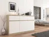 Komoda 120 cm 3 zásuvky 3 dveře skříňka FRAMIRE S-3 mix Náhled obrázku produktu 8