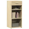 vidaXL Príborník Sonoma dub 40x42,5x93 cm materiál na báze Náhľad obrázku produktu 3