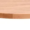 vidaXL Plateau de table Ø50x1,5 cm Rond en bois massif de Voir les images du produit 3