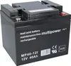 Multipower Blei-Akku MP40-12 Pb 12V 40Ah M6  Produktbild-Vorschau 1
