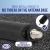 Anténa alca® Dachantenne Oval, 20 cm, vhodná pre vozidlá Náhľad obrázku produktu 5