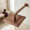 Rea Vierkante Douchearm Js-9022brg 40cm Brush Copper Productafbeelding-voorbeeld 2
