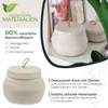 HMF Aufbewahrungskorb Badezimmer rund, Korb mit Deckel aus Produktbild-Vorschau 2