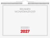 2027 BRUNNEN Monatskalender A4quer 1S/1Monat Produktbild-Vorschau 1