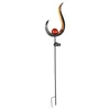 Gartenstecker Solar "Flame" aus Eisen mit roter Glaskugel Produktbild-Vorschau 6
