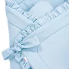 Jukki mušelínová zavinovačka 80x80 cm s mašlí – z bavlny – Náhled obrázku produktu 3