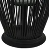 vidaXL Závesný svietnik Bamboo Black 60 cm Náhľad obrázku produktu 2