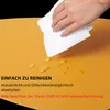 4er Set Platzset Tischsets und Untersetzer aus Leder Produktbild-Vorschau 8
