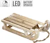 ECD Germany Deko Schlitten mit LEDs 31,5x14,5x10,5cm Produktbild-Vorschau 7