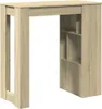 vidaXL Barový stůl s policí Dub Sonoma 102x50x103,5 cm Náhled obrázku produktu 6