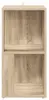 vidaXL Półka narożna dąb sonoma 33x33x67 cm materiał Podgląd zdjęcia produktu 6