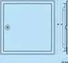 Revisionstür Metall mit Vierkantverschluss : 150x200mm Produktbild-Vorschau 7