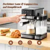 Zimilo 20 Bar Siebträger Espressomaschine, mit Milchsystem, Produktbild-Vorschau 2