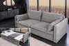 riess-ambiente Design Schlafsofa APARTMENT 200cm grau Cord Produktbild-Vorschau 12