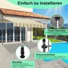 Jayseuw Klemmmarkise Markise Balkon UV-beständig Produktbild-Vorschau 5