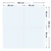 DEQORI Glasbild Echtglas 4x50x50 cm 'Elegante Farbströme' Produktbild-Vorschau 8