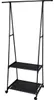 H&S Decoration appendiabiti in metallo nero 157cm x 55-85cm Anteprima dell’immagine prodotto 13