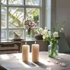 HORECA CANDLES Bougies cylindriques ivoire Ø 6 x 12 cm, lot Voir les images du produit 3