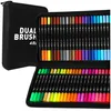 Marqueurs acryliques en coffret, 48 couleurs, à double Voir les images du produit 1