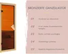 Elementsauna Karibu Siona 1 ohne Ofen mit Dachkranz und Produktbild-Vorschau 6