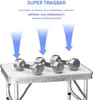 Campingtisch, Klapptisch aus Aluminium, Wandertisch, Produktbild-Vorschau 3