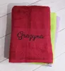 Personalisiertes Duschtuch 70 x 140 cm mit Namen und Produktbild-Vorschau 2