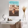 Poster - Poster ohne Rahmen - Reise Frau Rollschuhe - Produktbild-Vorschau 5