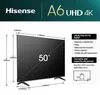 HISENSE DLEDTV 126cm UHD 60Hz DVBT2/C/S SmartTV QuadC HDR G Voir les images du produit 16