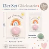 12er Set Glückssteine mit Karte – Einzeln verpackte Produktbild-Vorschau 5