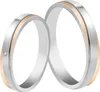 "Dayany" Damen-Partnerring, Edelstahl, Similibesatz, Produktbild-Vorschau 2