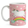 Mr. & Mrs. Panda Kaffeetasse Einhorn Regenbogen - Rot Produktbild-Vorschau 3