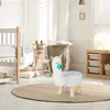 Relaxdays Dětská stolička ve tvaru dinosaura, plyšový Náhled obrázku produktu 3