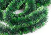 Weihnachtsgirlande Lametta 5cm x 3m Dunkelgrün matt / Produktbild-Vorschau 1