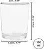 Belle Vous Teelichthalter Glas Transparent Kerzenhalter Produktbild-Vorschau 2
