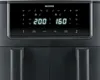 Close-up of the digital control panel of a black air fryer. Produktbild-Vorschau