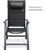 Set de 2 chaises de jardin aluminium dossier réglable 8 Voir les images du produit 1