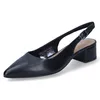 Tamaris dámské lodičky kožené slingback na špičatém Náhled obrázku produktu 23