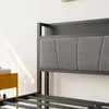MODFU Kovová postel 140 × 200 cm s lamelovým roštem, Náhled obrázku produktu 7