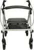 Rollator aus leichtem Aluminium, 4 Räder, zusammenklappbar Produktbild-Vorschau 2