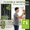 TRESKO® 4 pezzi pannelli acustici in legno 120×60 cm incl. Anteprima dell’immagine prodotto 5