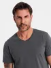 Ombre Clothing Kurzarmhemd für Männer Mario graphit L Produktbild-Vorschau 6