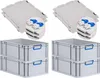 SuperSparSet 4x Eurobox NextGen Color mit Scharnierdeckel Produktbild-Vorschau 1