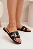 Damen Flache Sandalen Mit Dekorativem Detail Artiker Produktbild-Vorschau 2