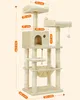 FEANDREA Kratzbaum 143cm, 2 kuschelige Produktbild-Vorschau 7