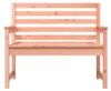 vidaXL Gartenbank 109x48x91,5 cm Massivholz Douglasie Produktbild-Vorschau 4