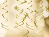 Spiralgirlande 60cm Deckenhänger 5er Set gold metallic Produktbild-Vorschau 1