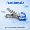 12er-Set Edelstahl Klammern für Poolabdeckung & Produktbild-Vorschau 7