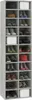vidaXL Schuhschrank Betongrau 54x34x183 cm Holzwerkstoff Produktbild-Vorschau 9